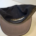 WEIRD Snapback Hat Black Gray White Embroidered Adjustable Cap Wool Blend Unisex