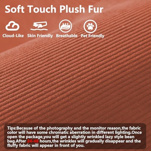 WHGBJA 79 Convertible Sleeper Sofa Bed with Cylindrical Pillow  Corduroy Folding Mattress Couch with Fixed Shape Frame  Floor Sofa Lounge Couch for Living Room Bedroom Lounge Studio