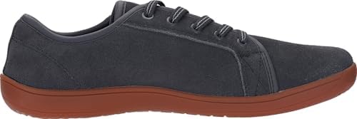 WHITIN Mens Wide Genuine Leather Barefoot Shoes   Minimalist Fashion Sneakers   Zero Drop Sole