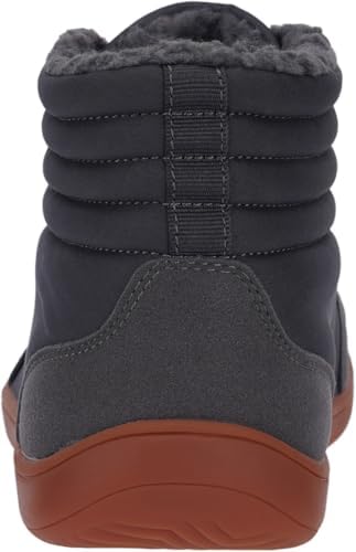 WHITIN Mens Wide Winter Barefoot Shoes   Hi top Minimalist Sneakers   Zero Drop Sole   Optimal Warmth & Protection