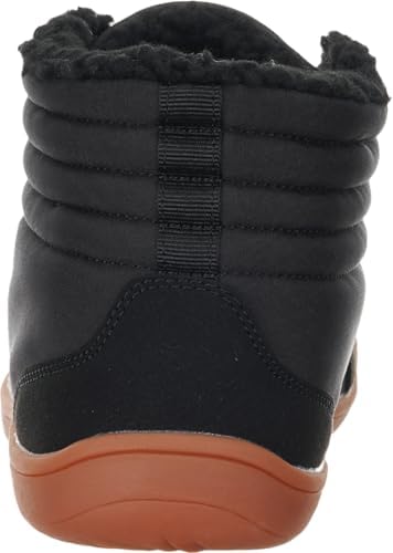 WHITIN Mens Wide Winter Barefoot Shoes   Hi top Minimalist Sneakers   Zero Drop Sole   Optimal Warmth & Protection