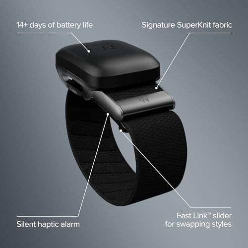 WHOOP 5 0/MG Activity Tracker   12 Month Membership   Health and Fitness Wearable   24/7 Activity and Sleep Tracker  Personalized Coaching  Menstrual Cycle Insights   14  Days Battery Life