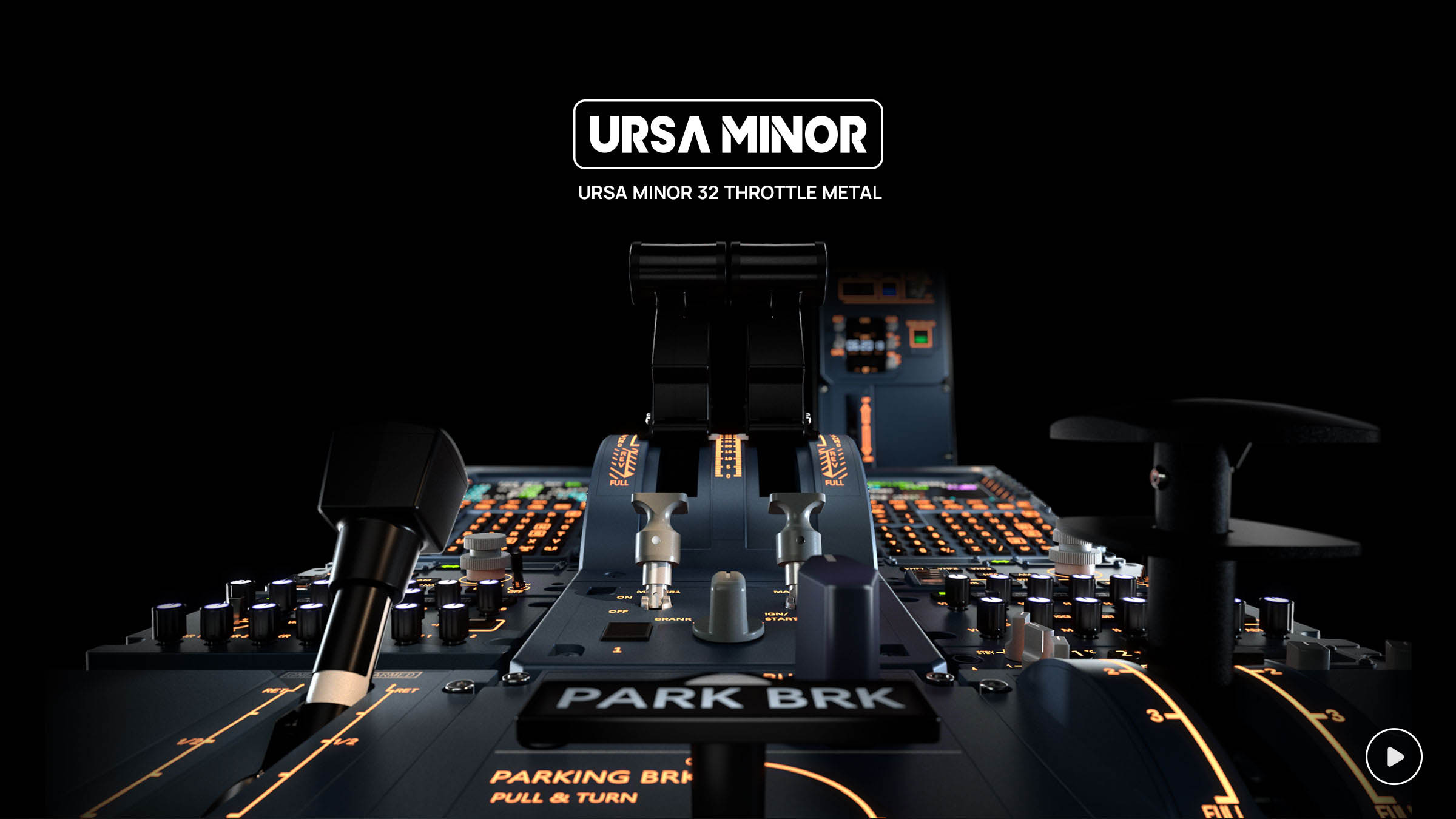 WINCTRL URSA MINOR 32 Throttle Metal