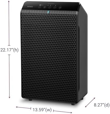 WINIX 5520 Air Purifier for Home Large Room Up to 1882 Ft  in 1 Hr With Air Quality Monitor  True HEPA  High Deodorization Carbon Filter and Auto Mode  Captures Pet Allergies  Smoke  Dust 