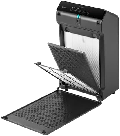 WINIX 5520 Air Purifier for Home Large Room Up to 1882 Ft  in 1 Hr With Air Quality Monitor  True HEPA  High Deodorization Carbon Filter and Auto Mode  Captures Pet Allergies  Smoke  Dust 