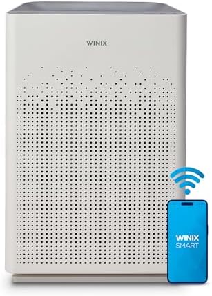 WINIX 5520 Air Purifier for Home Large Room Up to 1882 Ft  in 1 Hr With Air Quality Monitor  True HEPA  High Deodorization Carbon Filter and Auto Mode  Captures Pet Allergies  Smoke  Dust 