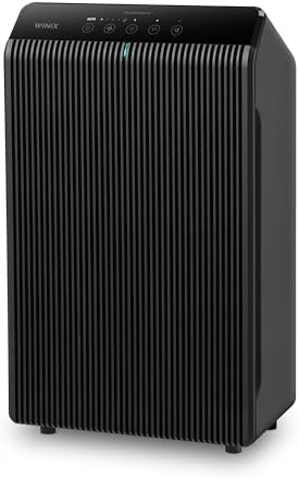 WINIX 5520 Air Purifier for Home Large Room Up to 1882 Ft  in 1 Hr With Air Quality Monitor  True HEPA  High Deodorization Carbon Filter and Auto Mode  Captures Pet Allergies  Smoke  Dust 