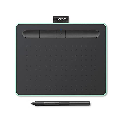 Wacom CTL4100 Intuos - Tableta de dibujo con 3 programas de software incluidos, 7.9 "x 6.3", color negro.