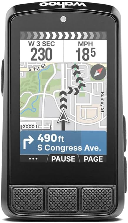 Wahoo ELEMNT Bolt V3 GPS Cycling/Bike Computer Black