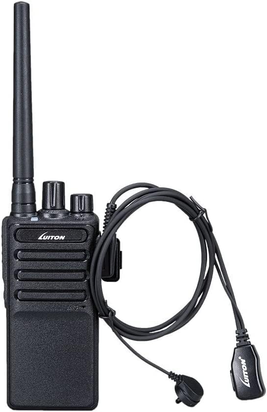 Walkie Talkie Earpiece with Mic for BaoFeng Radio Retevis Headset for Baofeng UV 5R BF 888S Arcshell Retevis H 777 RT21 RT22 Kenwood 2 Way Radio by LUITON  10 Pack