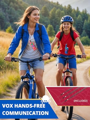 Walkie Talkies for Kids Rechargeable Toys for Boys and Girls Ages 3 12  3 Pack Long Range 2 Way Radios  Birthday Gifts Christmas Stockings  Outdoor Play  Family Games  Hiking Camping Gear