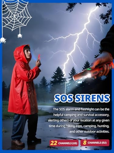 Walkie Talkies for Kids Rechargeable Toys for Boys and Girls Ages 3 12  3 Pack Long Range 2 Way Radios  Birthday Gifts Christmas Stockings  Outdoor Play  Family Games  Hiking Camping Gear