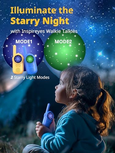 Walkie Talkies for Kids Rechargeable Toys for Boys and Girls Ages 3 12  3 Pack Long Range 2 Way Radios  Birthday Gifts Christmas Stockings  Outdoor Play  Family Games  Hiking Camping Gear