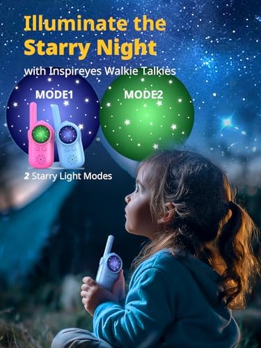 Walkie Talkies for Kids Rechargeable Toys for Boys and Girls Ages 3 12  3 Pack Long Range 2 Way Radios  Birthday Gifts Christmas Stockings  Outdoor Play  Family Games  Hiking Camping Gear