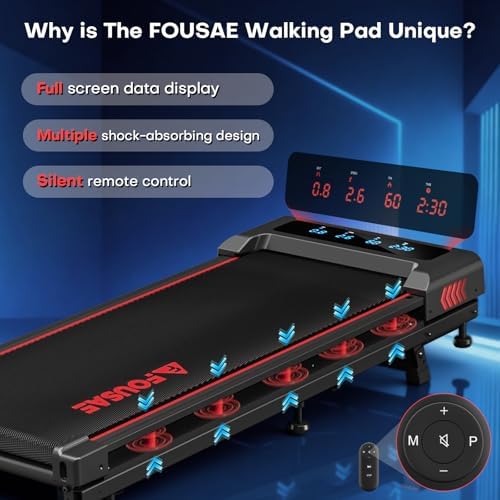 Walking Pad with 10  Incline Treadmills for Home  4 in 1 6 2MPH Walking Pad Under Desk Treadmill with Full Screen LED Display  2 75HP Brushless Drive  12 HIIT Programs  350 LBS Weight Capacity