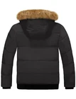 Wantdo Men s Hooded Puffer Jacket Waterproof Winter Coat Warmth Winter Jacket