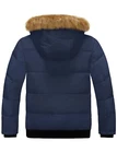 Wantdo Men s Hooded Puffer Jacket Waterproof Winter Coat Warmth Winter Jacket
