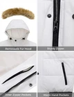 Wantdo Men s Hooded Puffer Jacket Waterproof Winter Coat Warmth Winter Jacket