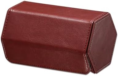 Watch Travel Case for Men  3 Slot Watch Box Organizer Display Case   Portable Watch Storage & Travel Case   Watch Roll Fits All Wrist Watches & Smart Watches Up to 50mm