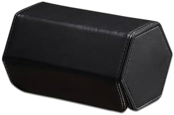 Watch Travel Case for Men  3 Slot Watch Box Organizer Display Case   Portable Watch Storage & Travel Case   Watch Roll Fits All Wrist Watches & Smart Watches Up to 50mm