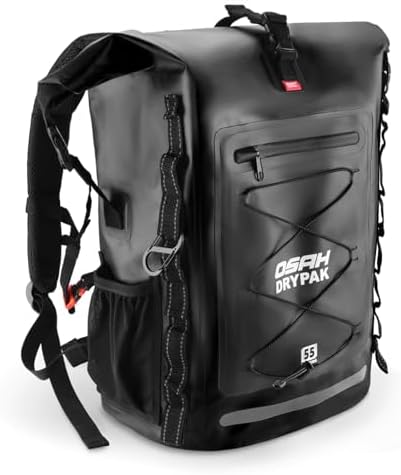 Waterproof Backpack Dry Bag 35L/55L/85L   Heavy Duty Roll Top Hiking Backpack for Travel  Kayaking  Boating  Camping  Rafting and Fishing