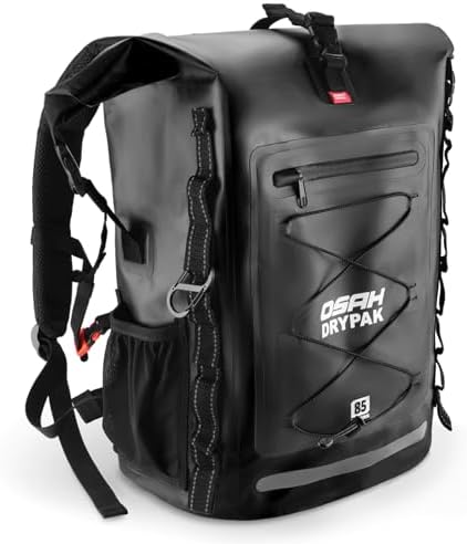 Waterproof Backpack Dry Bag 35L/55L/85L   Heavy Duty Roll Top Hiking Backpack for Travel  Kayaking  Boating  Camping  Rafting and Fishing