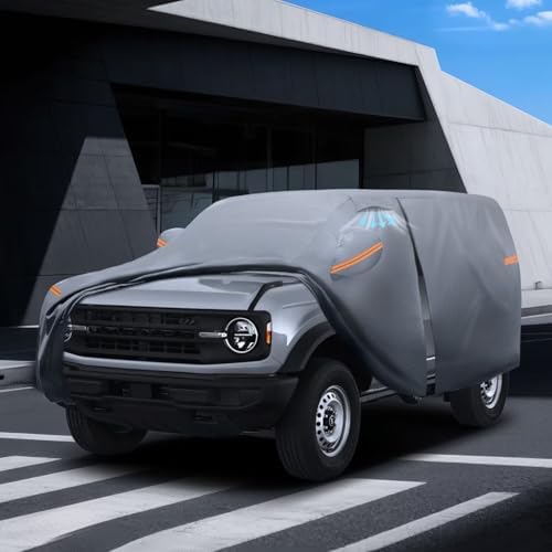 Waterproof Hyundai Kona 2017 2026  Car Cover with Breathable Vents   2026 Upgrade  Premium Covers with Cotton Liner and Zipper Door  Sun Rain Snow Dust Uv Protection  Gift with Towel