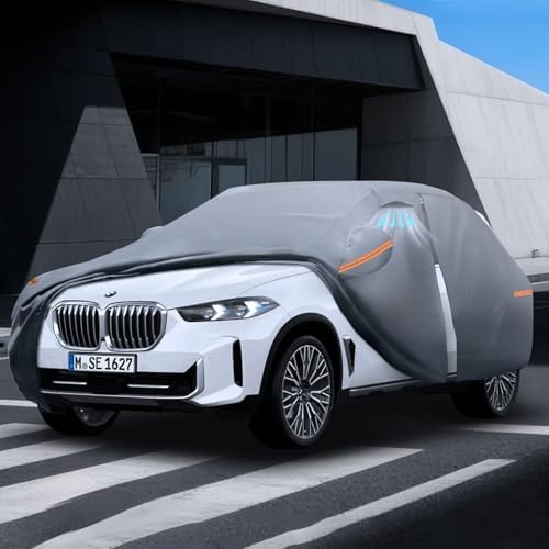 Waterproof Hyundai Kona 2017 2026  Car Cover with Breathable Vents   2026 Upgrade  Premium Covers with Cotton Liner and Zipper Door  Sun Rain Snow Dust Uv Protection  Gift with Towel