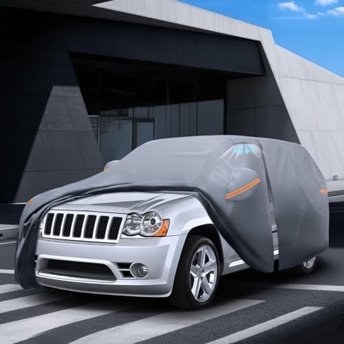 Waterproof Hyundai Kona 2017 2026  Car Cover with Breathable Vents   2026 Upgrade  Premium Covers with Cotton Liner and Zipper Door  Sun Rain Snow Dust Uv Protection  Gift with Towel