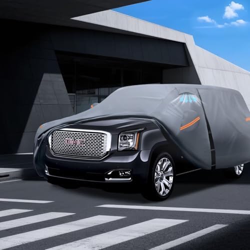 Waterproof Hyundai Kona 2017 2026  Car Cover with Breathable Vents   2026 Upgrade  Premium Covers with Cotton Liner and Zipper Door  Sun Rain Snow Dust Uv Protection  Gift with Towel