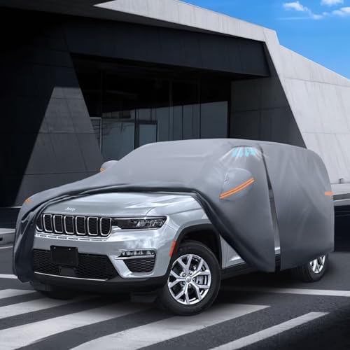 Waterproof Hyundai Kona 2017 2026  Car Cover with Breathable Vents   2026 Upgrade  Premium Covers with Cotton Liner and Zipper Door  Sun Rain Snow Dust Uv Protection  Gift with Towel