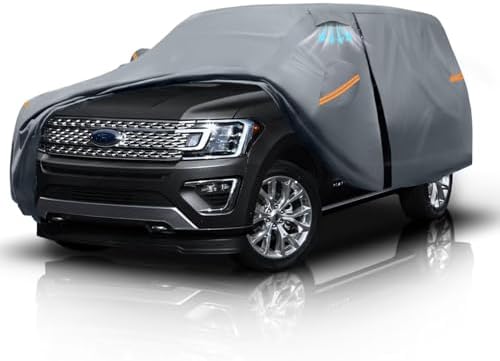 Waterproof Hyundai Kona 2017 2026  Car Cover with Breathable Vents   2026 Upgrade  Premium Covers with Cotton Liner and Zipper Door  Sun Rain Snow Dust Uv Protection  Gift with Towel