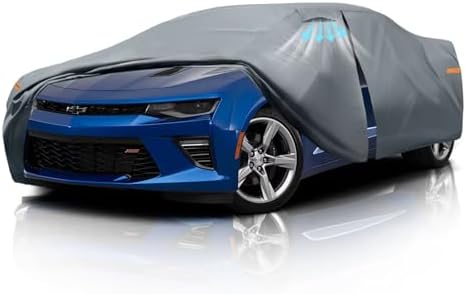 Waterproof Hyundai Kona 2017 2026  Car Cover with Breathable Vents   2026 Upgrade  Premium Covers with Cotton Liner and Zipper Door  Sun Rain Snow Dust Uv Protection  Gift with Towel