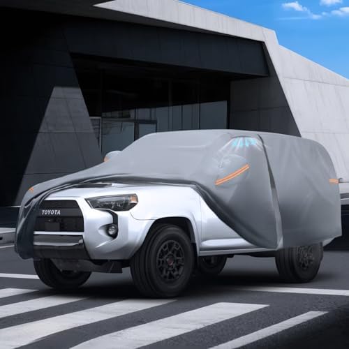 Waterproof Hyundai Kona 2017 2026  Car Cover with Breathable Vents   2026 Upgrade  Premium Covers with Cotton Liner and Zipper Door  Sun Rain Snow Dust Uv Protection  Gift with Towel