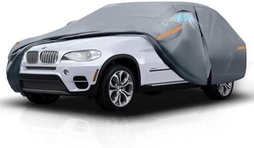 Waterproof Hyundai Kona 2017 2026  Car Cover with Breathable Vents   2026 Upgrade  Premium Covers with Cotton Liner and Zipper Door  Sun Rain Snow Dust Uv Protection  Gift with Towel