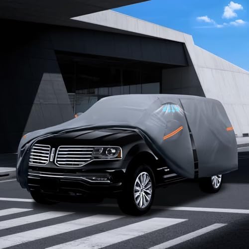 Waterproof Hyundai Kona 2017 2026  Car Cover with Breathable Vents   2026 Upgrade  Premium Covers with Cotton Liner and Zipper Door  Sun Rain Snow Dust Uv Protection  Gift with Towel