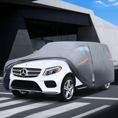 Waterproof Hyundai Kona 2017 2026  Car Cover with Breathable Vents   2026 Upgrade  Premium Covers with Cotton Liner and Zipper Door  Sun Rain Snow Dust Uv Protection  Gift with Towel