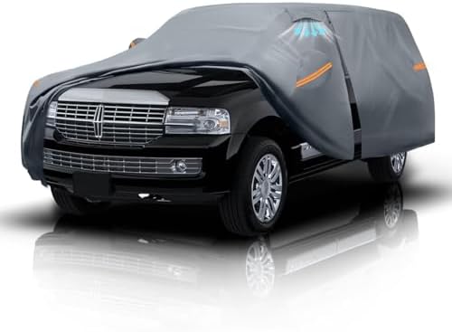 Waterproof Hyundai Kona 2017 2026  Car Cover with Breathable Vents   2026 Upgrade  Premium Covers with Cotton Liner and Zipper Door  Sun Rain Snow Dust Uv Protection  Gift with Towel