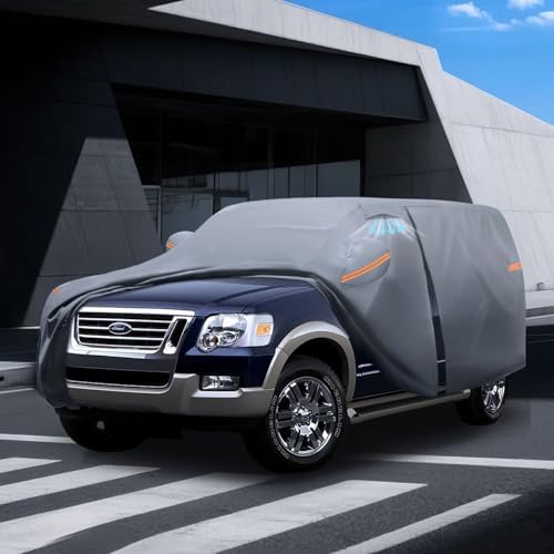 Waterproof Hyundai Kona 2017 2026  Car Cover with Breathable Vents   2026 Upgrade  Premium Covers with Cotton Liner and Zipper Door  Sun Rain Snow Dust Uv Protection  Gift with Towel