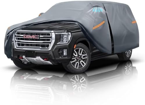 Waterproof Hyundai Kona 2017 2026  Car Cover with Breathable Vents   2026 Upgrade  Premium Covers with Cotton Liner and Zipper Door  Sun Rain Snow Dust Uv Protection  Gift with Towel