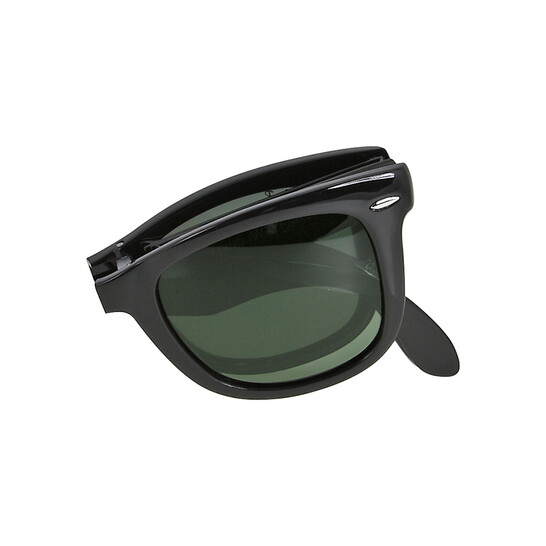 Wayfarer Folding Classic Polarized Green Classic G 15 Unisex Sunglasses