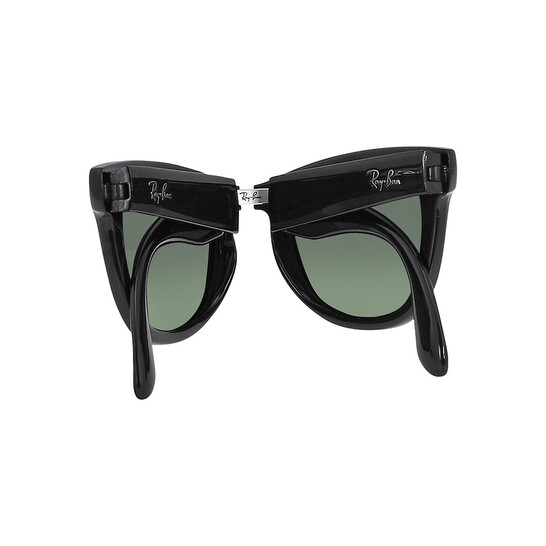 Wayfarer Folding Classic Polarized Green Classic G 15 Unisex Sunglasses