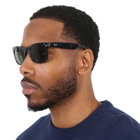 Wayfarer Folding Classic Green Classic G 15 Unisex Sunglasses