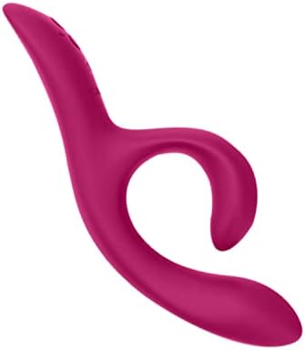 We Vibe Nova 2 Dual Rabbit Vibrator for Women   Dildo Vibrator Adult Sex Toy   Female Clitoral Stimulator   G Spot Massager with 10 Vibration Modes   Remote App Control Sex Toy for Couples   Blue