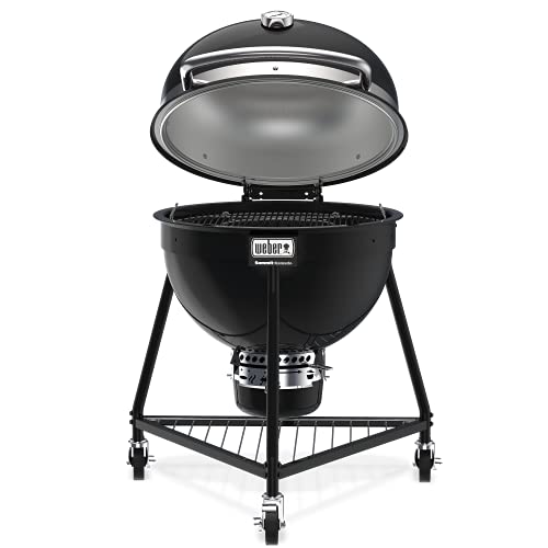 Weber Summit Kamado E6 Charcoal Grill  Black