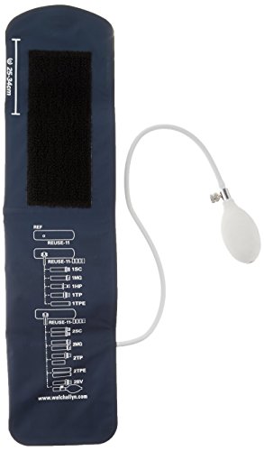 Welch Allyn DS44 11C Gauge with Durable One Piece Cuff and Case  Adult