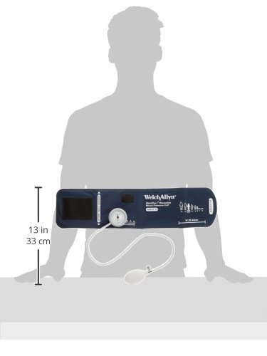 Welch Allyn DS44 11C Gauge with Durable One Piece Cuff and Case  Adult