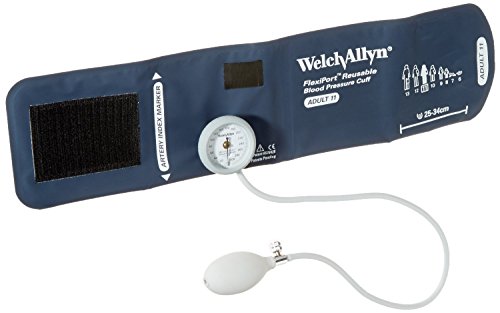 Welch Allyn DS44 12 Gauge with Durable One Piece Cuff  Large Adult