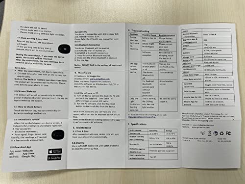 Wellue O2ring Pulse Oximeter   Rechargeable Bluetooth Oxygen Saturation Monitor with Reminder  Wearable O2 Meter Continuous Tracking of Oxygen Level and Pulse Rate with Free APP & PC Software