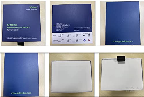 Wellue O2ring Pulse Oximeter   Rechargeable Bluetooth Oxygen Saturation Monitor with Reminder  Wearable O2 Meter Continuous Tracking of Oxygen Level and Pulse Rate with Free APP & PC Software